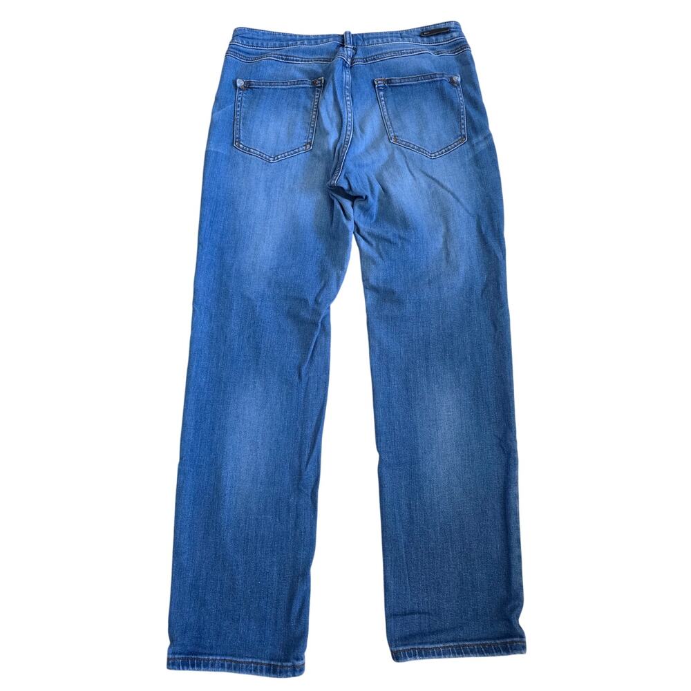 Anthropologie Pilcro Slim Boyfriend Jeans Size 28 Ankle Mid-Rise Patch Pocket - Picture 4 of 12